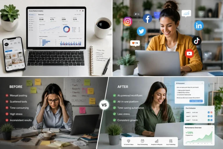 Best AI Tools for Social Media Marketing in 2026 (That Actually Grow Your Audience)