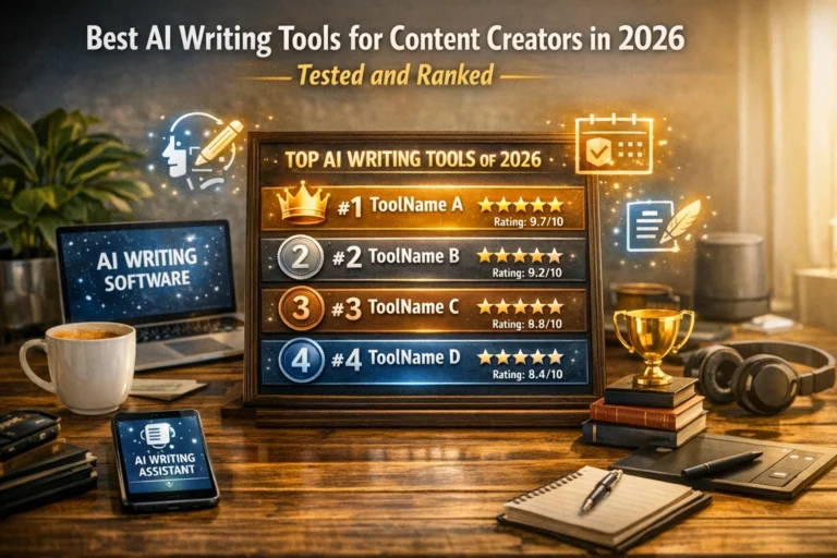 best AI writing tools for content creators in 2026 tested and ranked