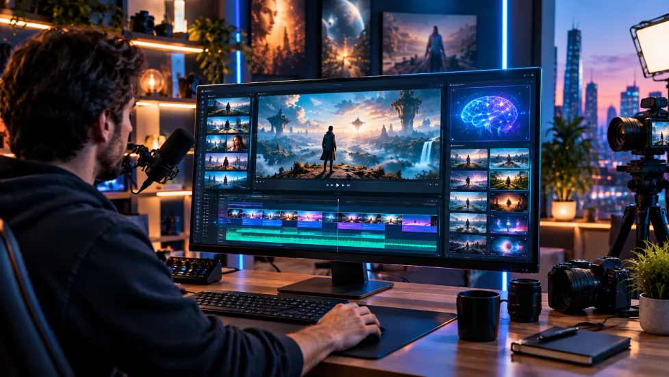 Advanced generative AI video production