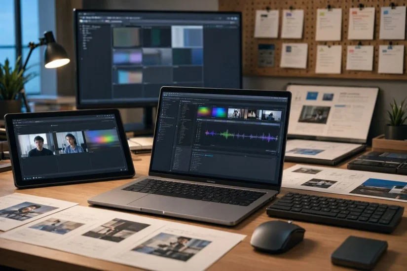 Efficient AI video creation workflow