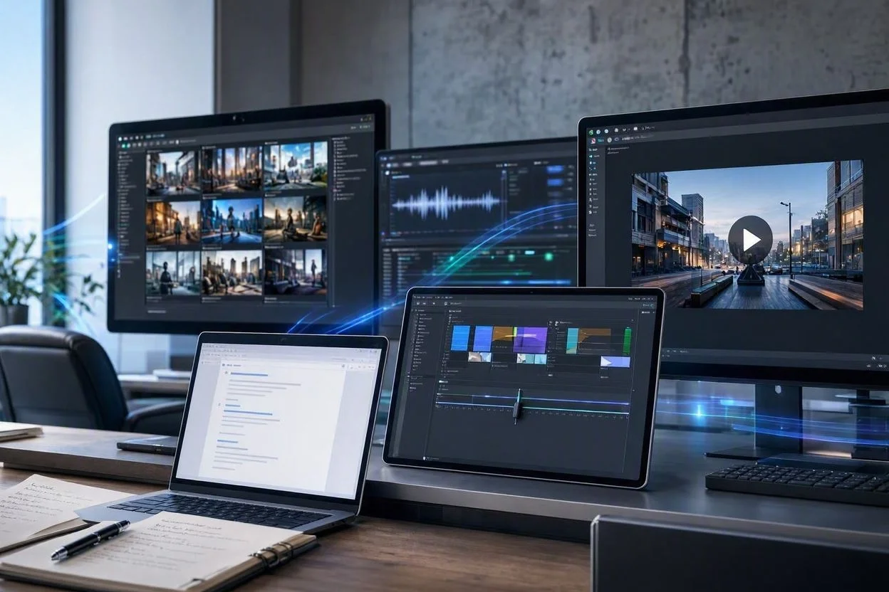 AI workflow for creating YouTube videos
