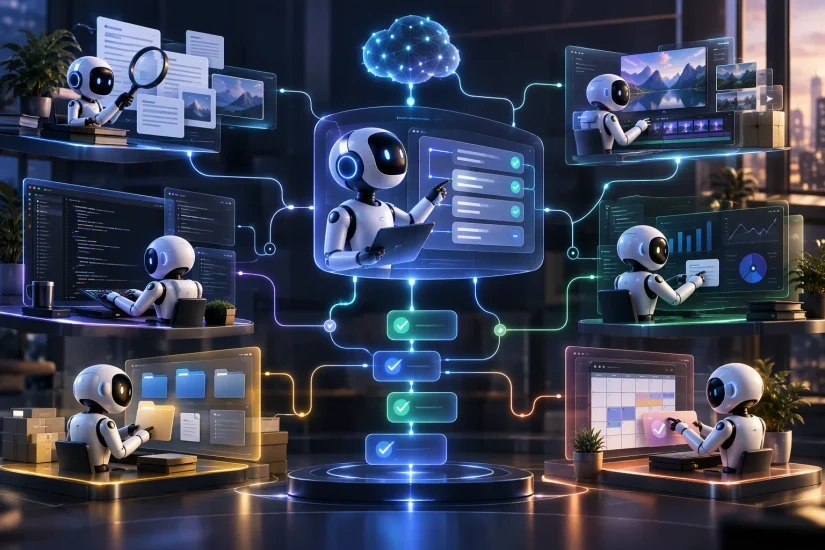 New AI agents and autonomous AI tools in 2026